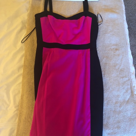 Jay Godfrey Colorblock Cocktail Dress - Picture 4 of 5